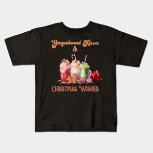 Gingerbread Kisses Kids T-Shirt